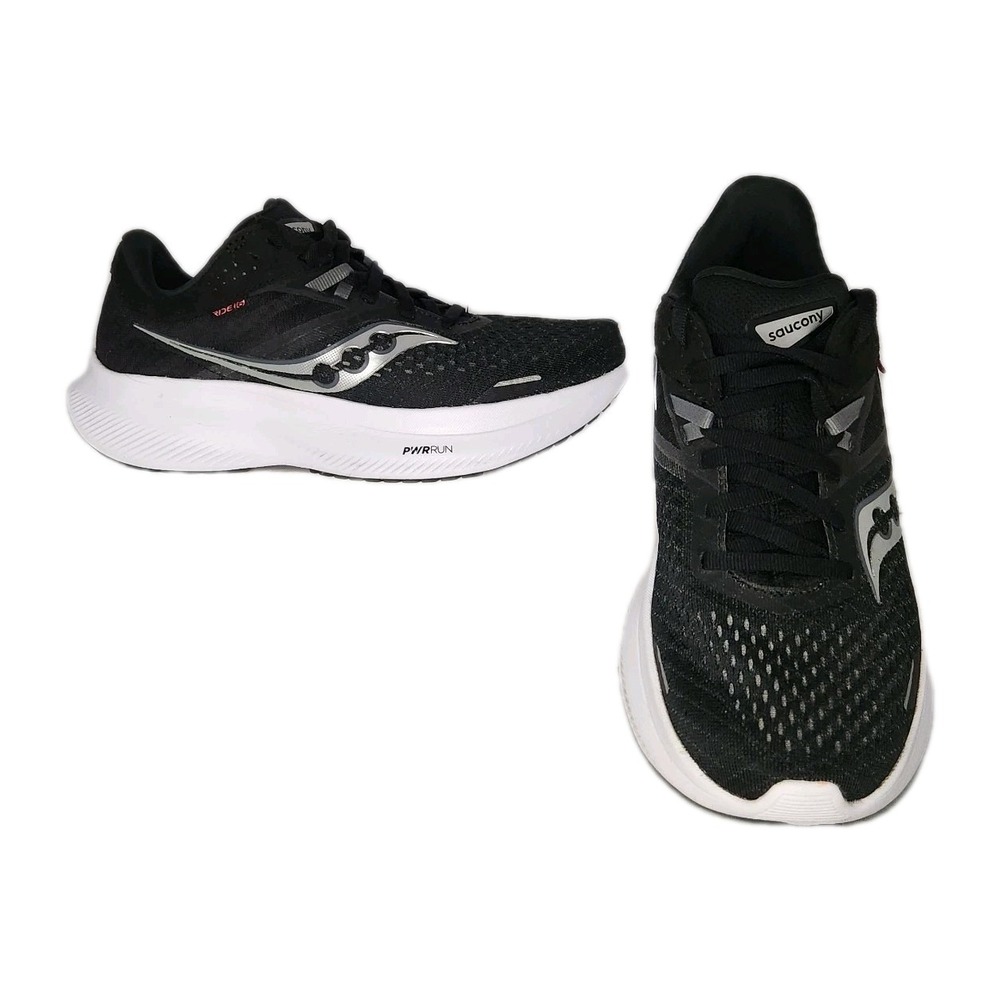 SAUCONY Ride 16 Black Women's 6 Wide S10831-05 New In Box